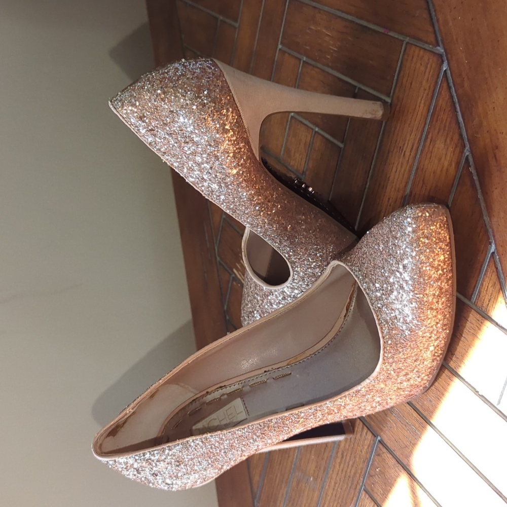 Rachel Roy prom high heel shoes
